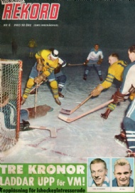 Sportboken - Rekordmagasinet 1961 Nummer 6 Tidningen Rekord